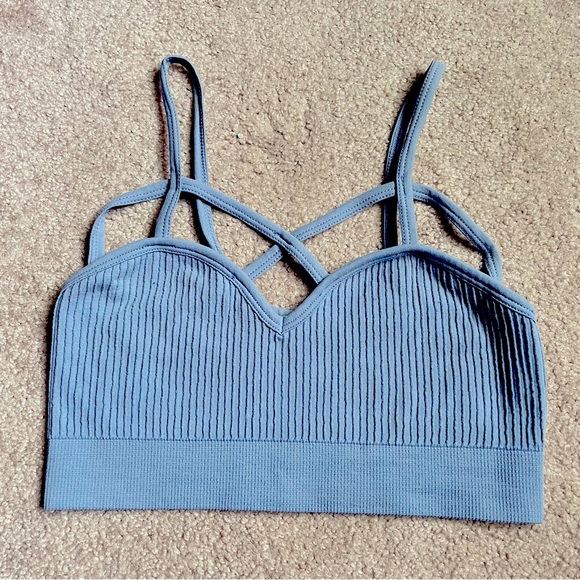 Harlow Strappy Crop Tank - Picture 1 of 4
